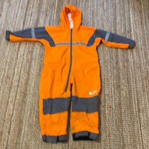 Orange size 5 Oaki rainsuit